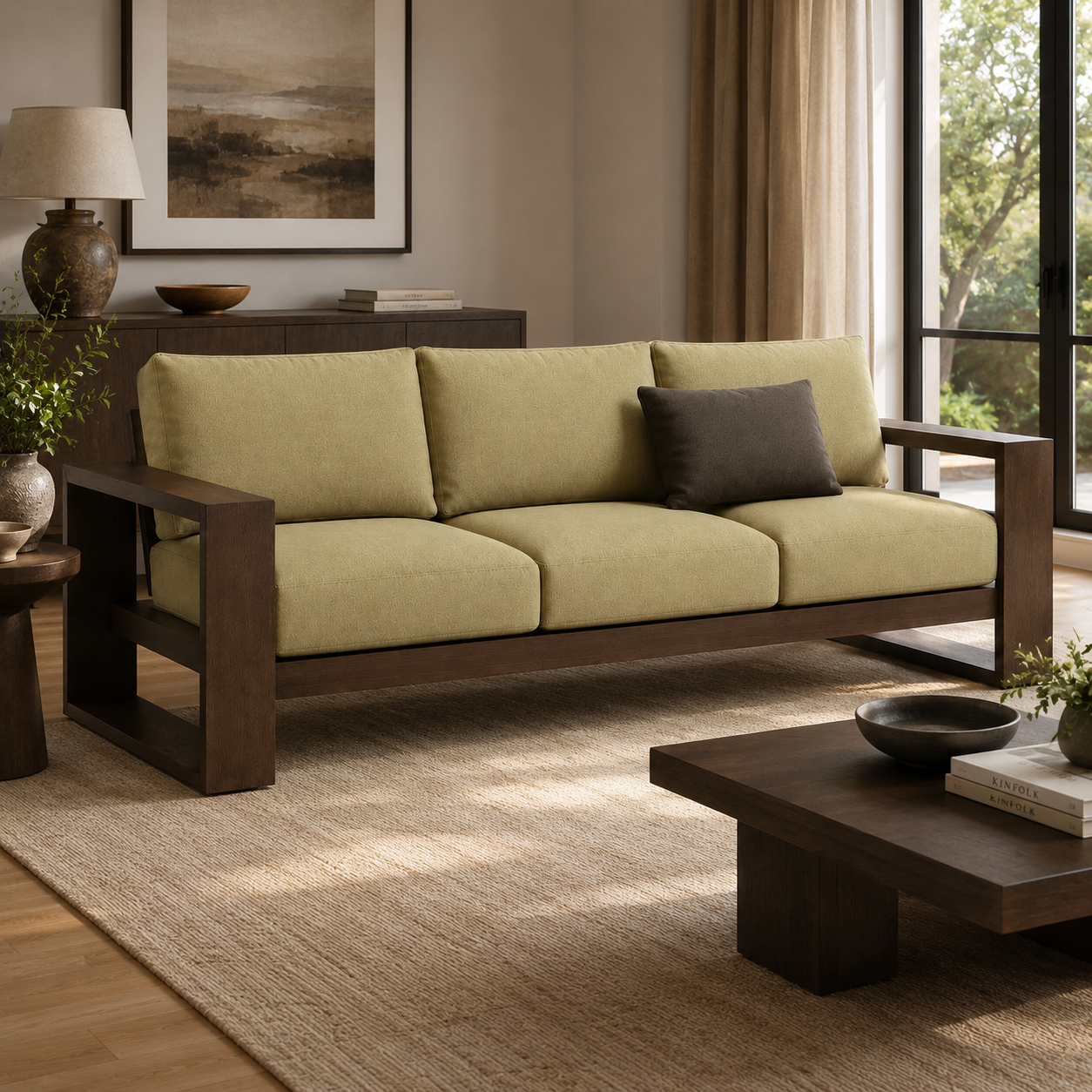 Verdanza Frame Sofa (3 Seater)