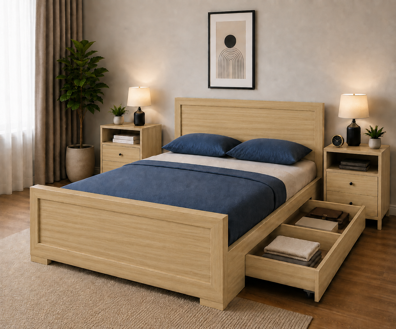 Double Core Store Bed Plus
