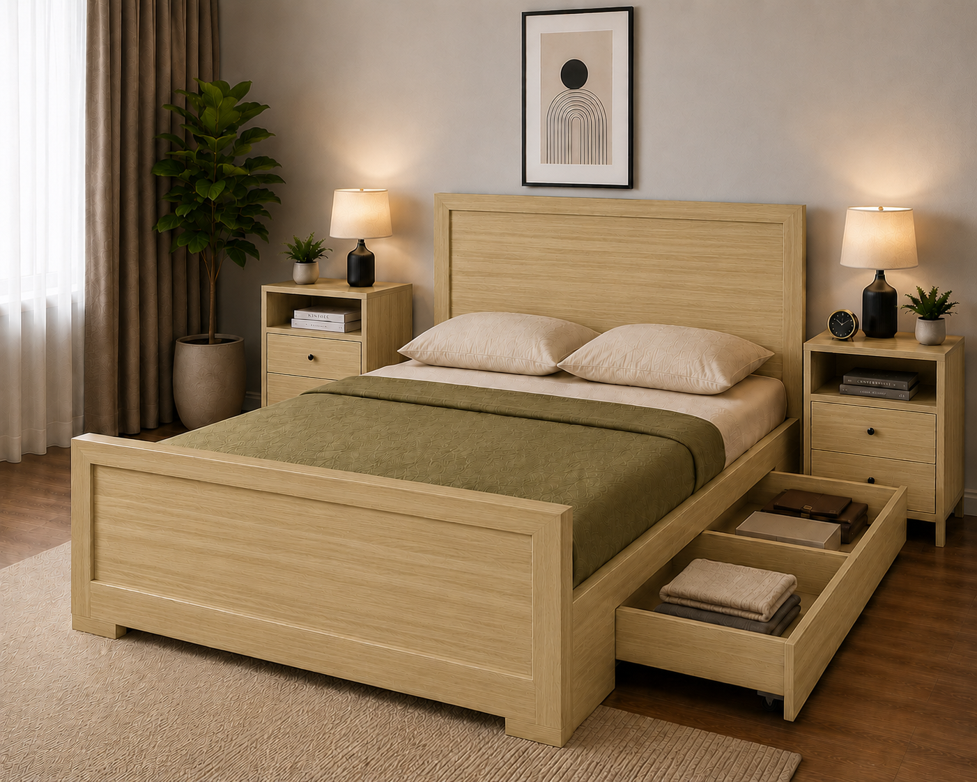 Double Rise Store Bed Plus