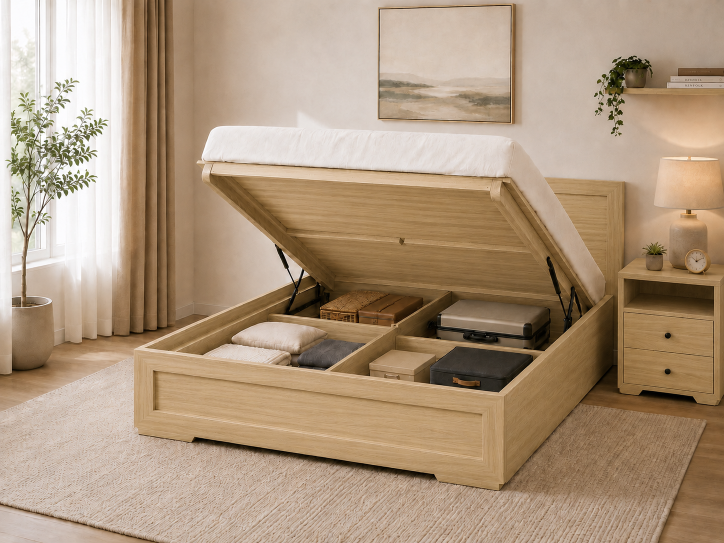 Double Core Lift Bed