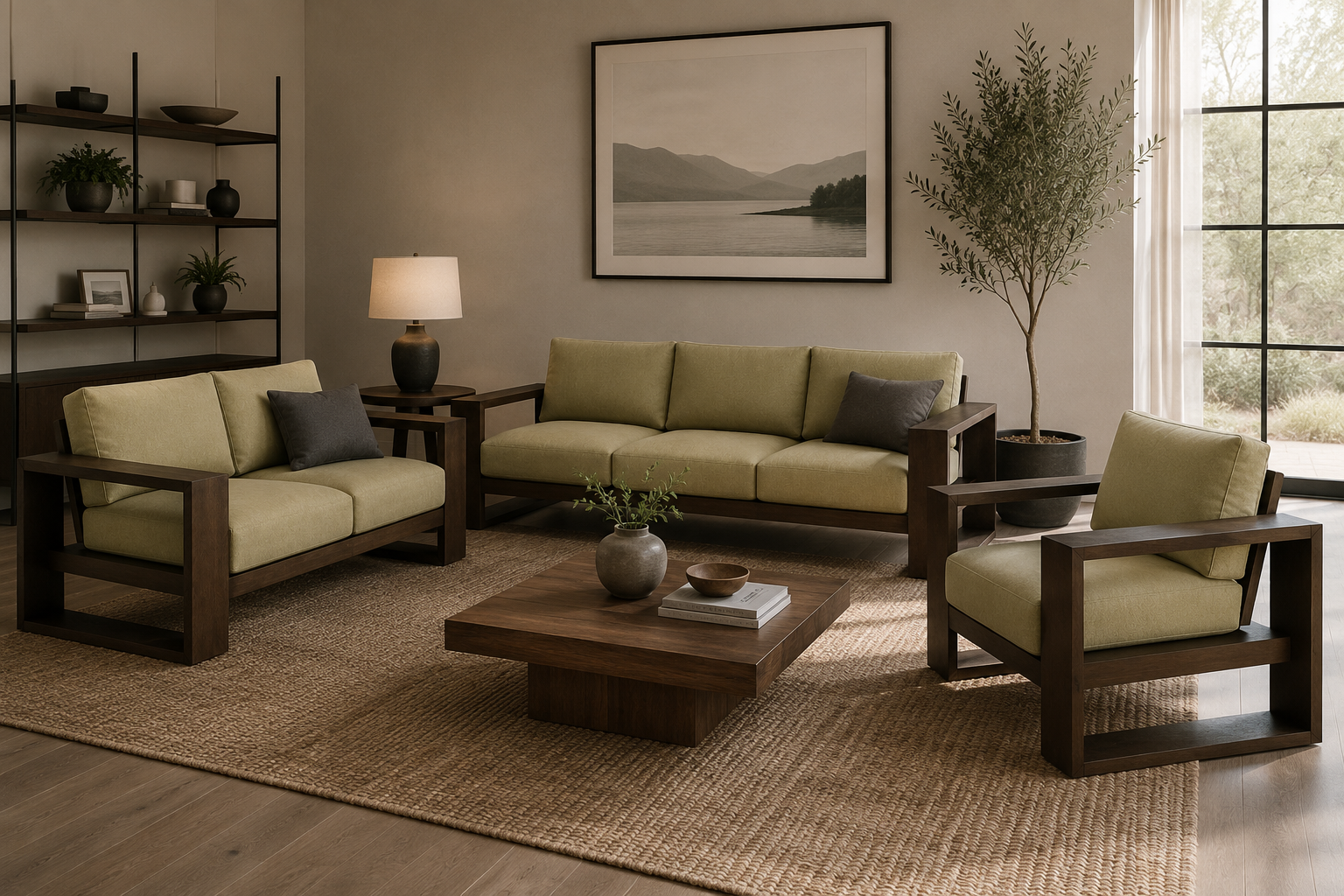Verdanza Frame Sofa ( 1 Seater)