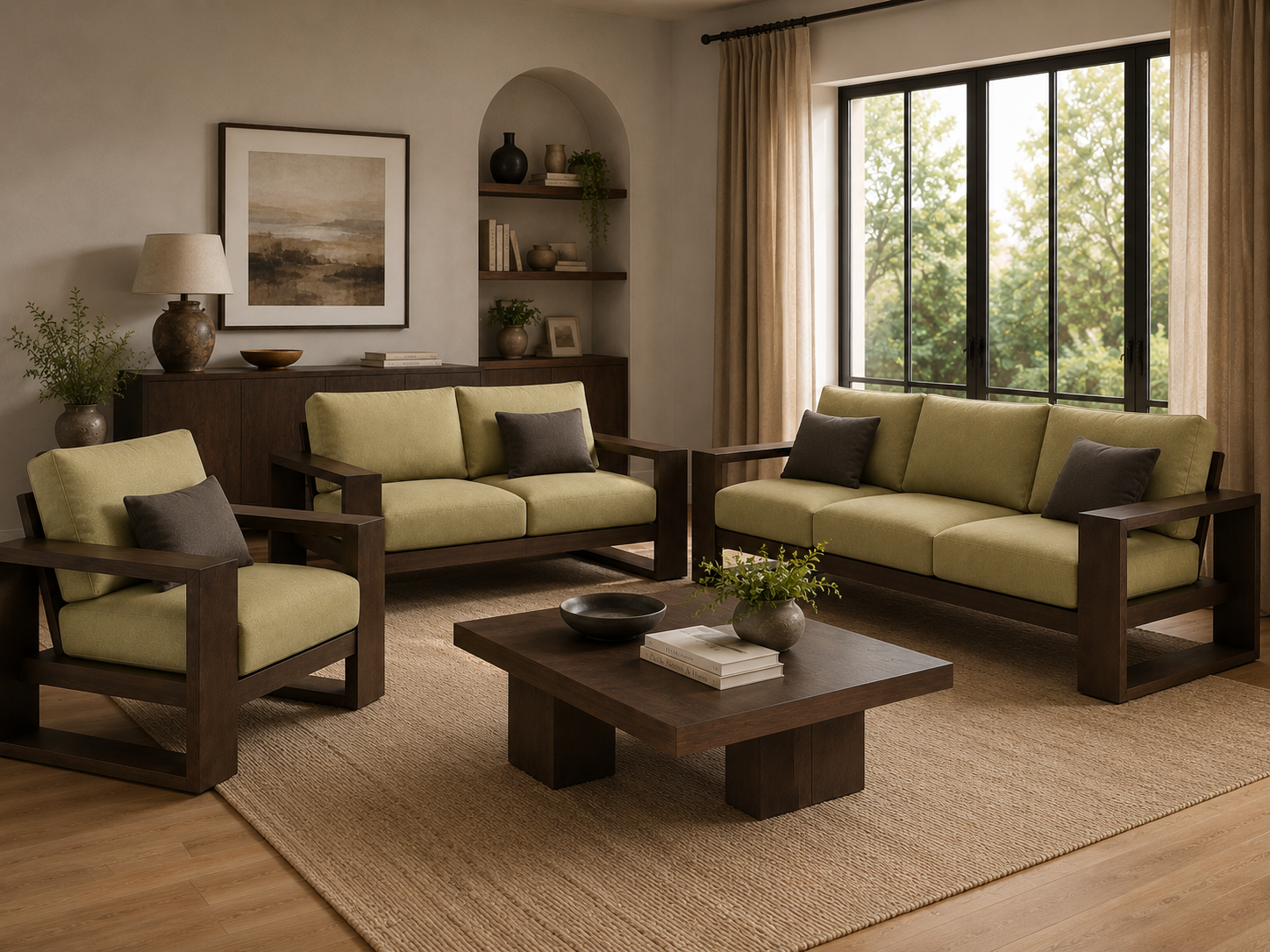 Verdanza Frame Sofa (2 Seater)