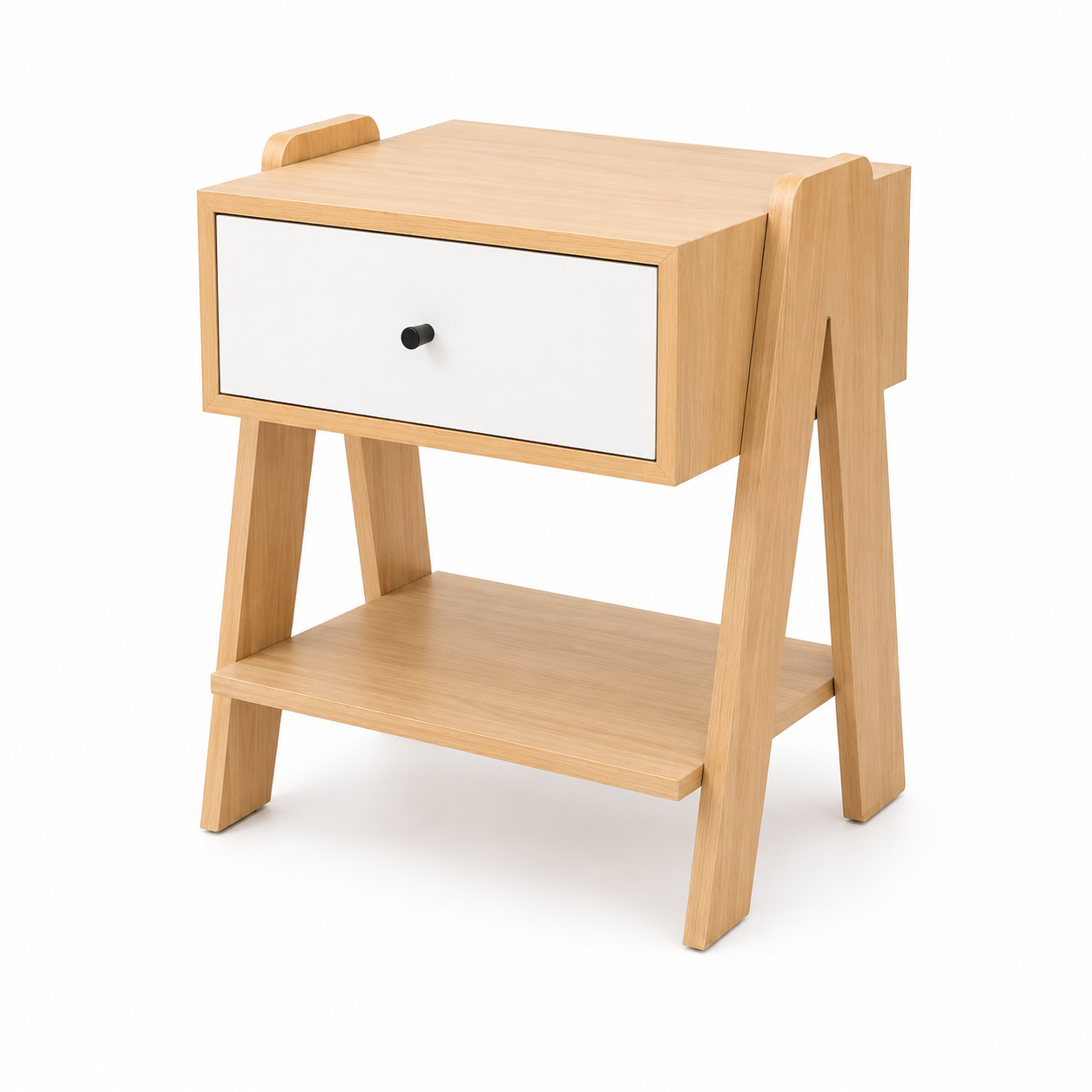 Side Table Alegs Due White
