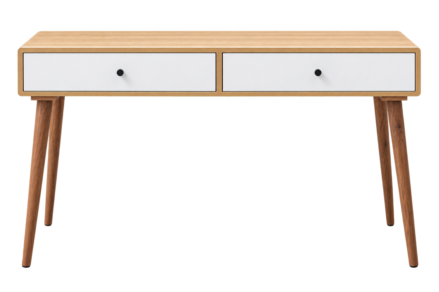 Dresser Slim 2 Drawer Due White
