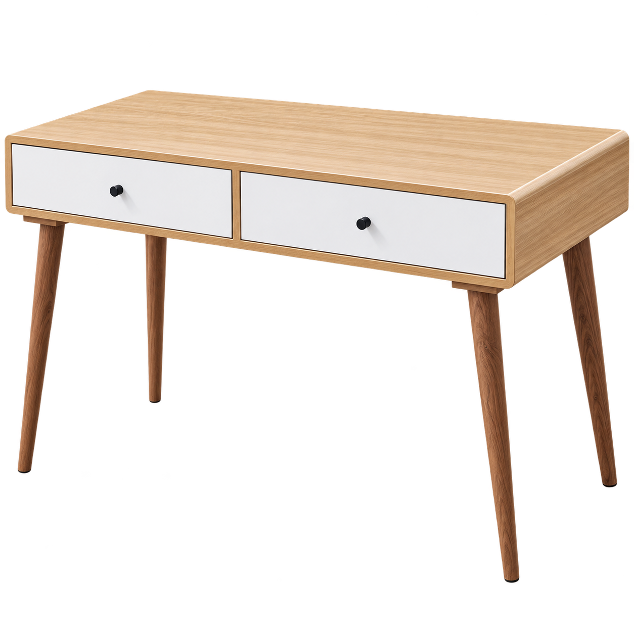 Dresser Slim 2 Drawer Due White